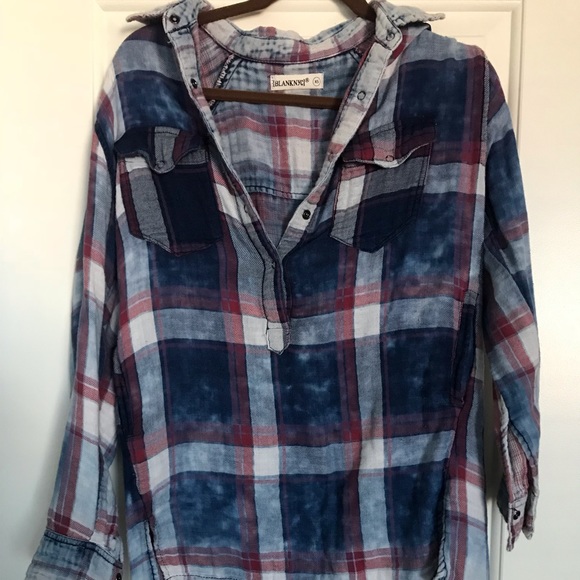 Flannel Blank NYC top size XS - Picture 2 of 4